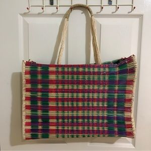 BNWT Zara Straw Tote